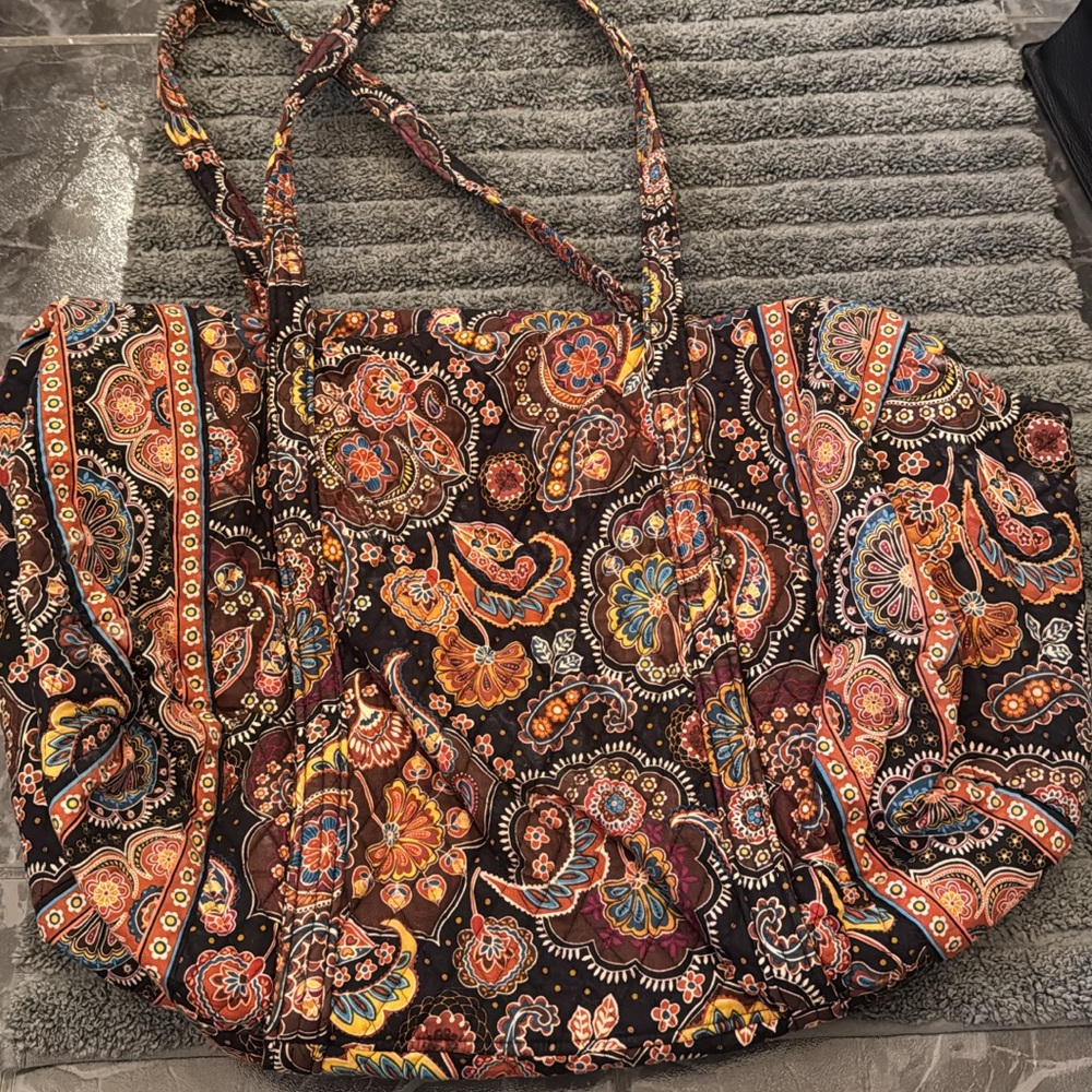 Vera Bradley Multicolor Paisley Tote